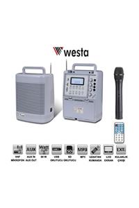 Westa Mevlüt Anfisi 60w Vhf Kablosuz El Mikrofon Usb/sd/uk Wap-996ur-h