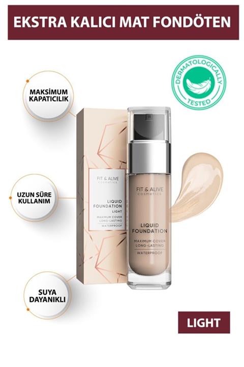 QSPP Fitalive 101 Liquid Foundation Likit Fondöten