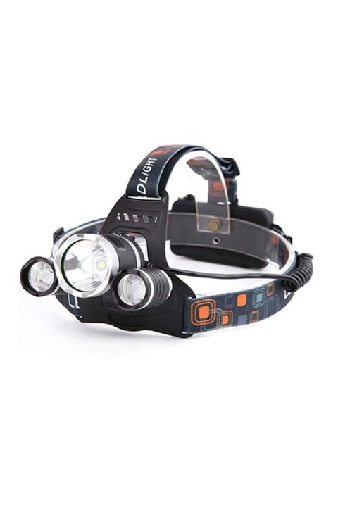 Skygo 3 Başlıklı Şarjlı Kafa Feneri Watton Wt-256