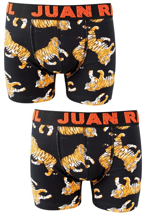 DeepSEA Erkek Siyah 2 Li Kaplan Baskılı Penye Baksır 2107190