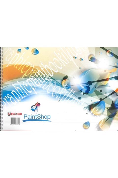 FİYPER Sipralli Resim Defteri Karton Kapak 35x50 15yp