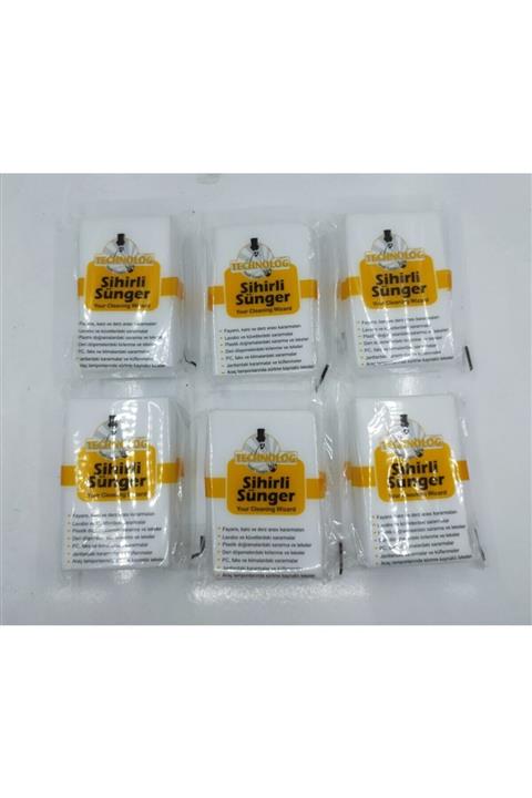 TECHNOLOG Sihirli Sünger 6'lı Paket