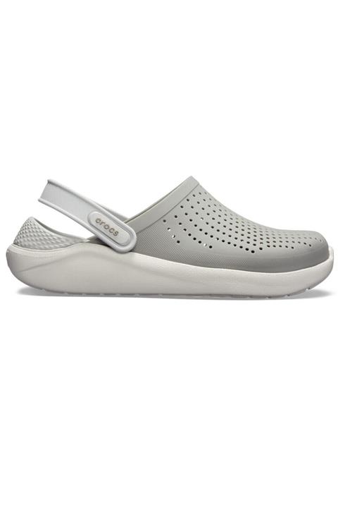 Crocs Unisex Gri Lite Ride Clog Terlik 204592-06J