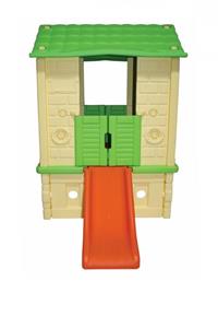 KingKids King Kids King Ev Iki Kapılı Kaydıraklı Krem/yeşil