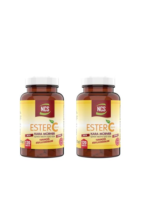 NCS Ester C Vitamini 1000 mg 120 Tablet X 2 Kutu 240 Tablet