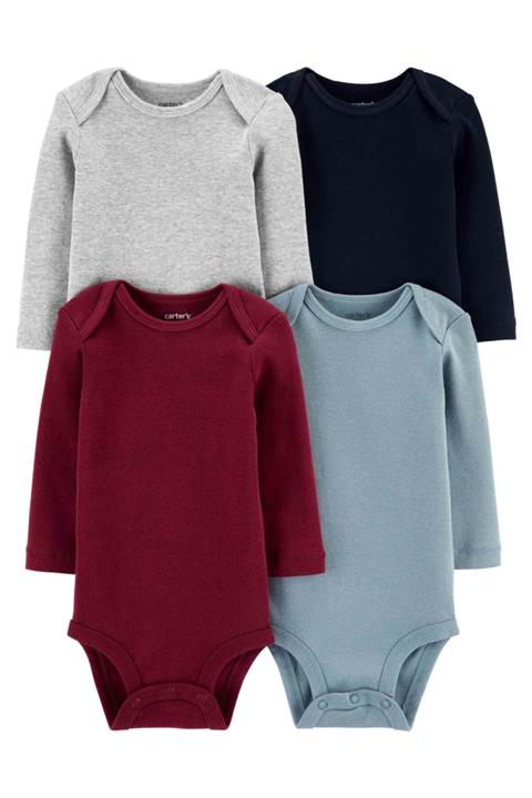 Carter's Erkek Boze Bebek 4lü Body 1ı720210 Assorted