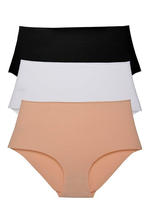 Luis Kadın 3'lü Bambu Dikişsiz Slip