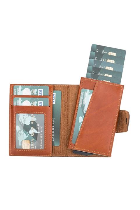 Bouletta Mondello Magic Deri Kartlık Rst2ef Taba