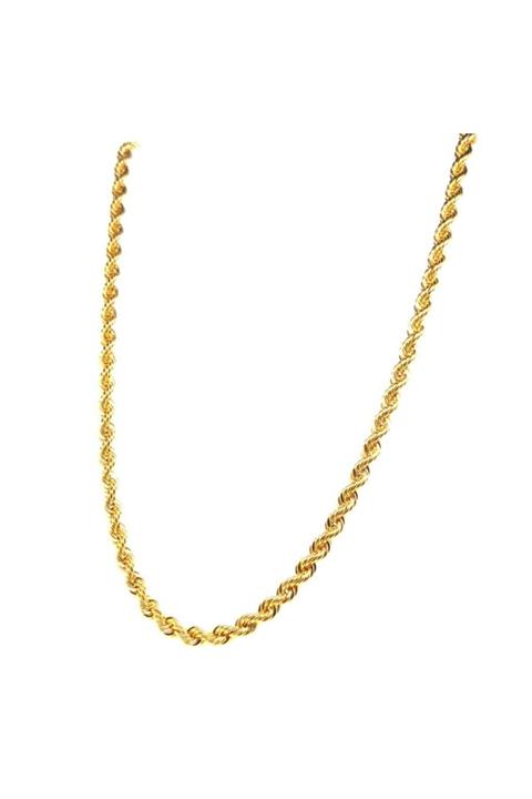 BERK MÜCEVHERAT HALAT ZİNCİR 14 AYAR ALTIN 55 CM