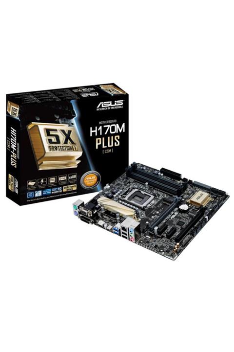 ASUS H170m-plus Intel H170 Ddr4 Soket 1151 Micro-atx Anakart