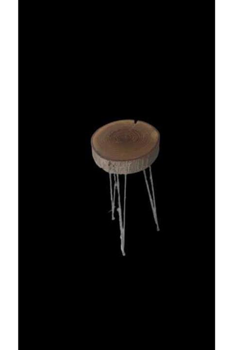 BYCAGRİ Ceviz Kütük Sehpa