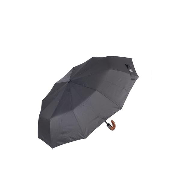 Marlux Siyah Ahşap Baston Saplı Tam Otomatik Premium Lüks Erkek Şemsiye M21mar1004mr001