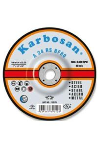 KARBOSAN 115x6.4x22.23 Taşlama Taşı (5ADET) Bombeli