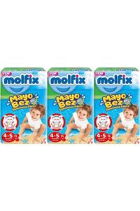 Molfix Swimming Pants (Mayo Bez) Beden:4-5 (9-15kg) 33 Adet