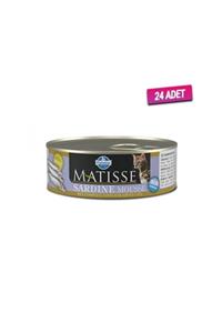 Matisse 24 Adet - Sardalyalı Kıyılmış Kedi Konservesi 85 Gr