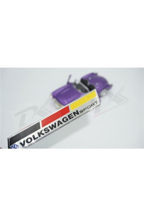 Volkswagen Vw Sport Logo Krom Metal 3m Torpido Bagaj Plaka Logo Amblem