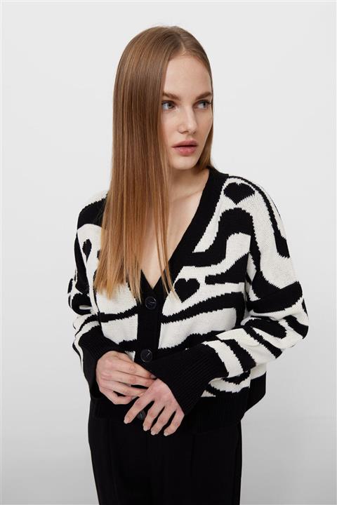 Stradivarius Jakarlı Triko Hırka