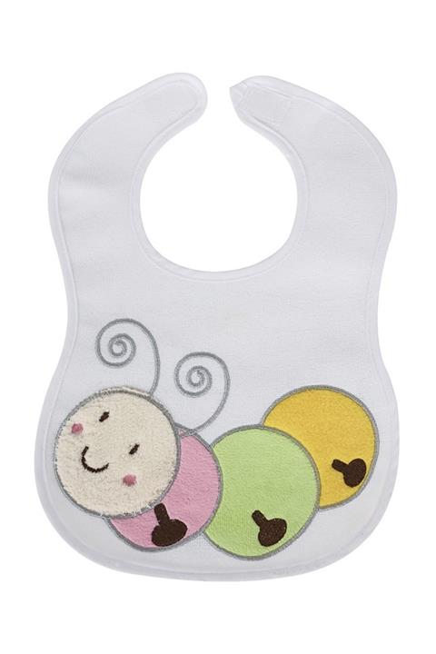 Sevi Bebe Hayvancıklı Mama Önlüğü Tırtıl