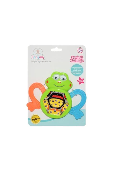 BİRLİK TOYS 0582 Babycim Şirin Kurbağa Çıngırağım