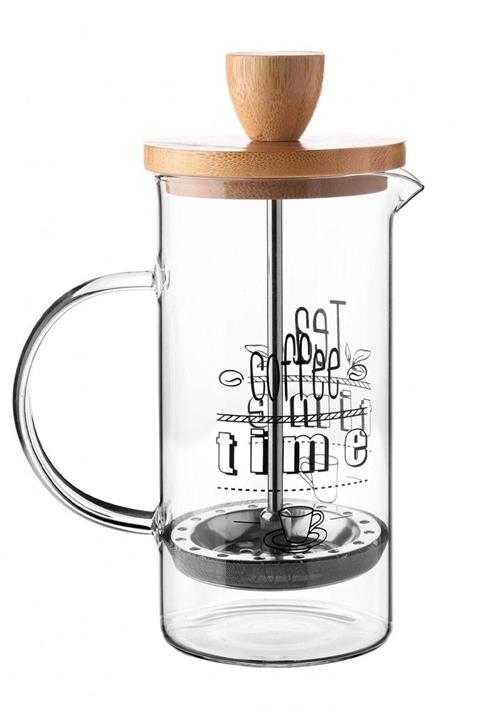 BRCTOPTAN Bambu Kapaklı French Press 350 ml
