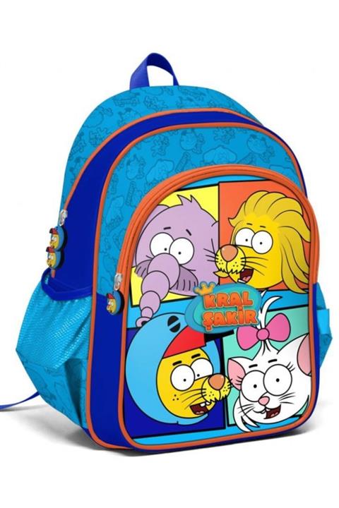 Yaygan Çanta Kral Şakir Karakterleri Erkek Çocuk Ilkokul Çantası - Iki Bölmeli