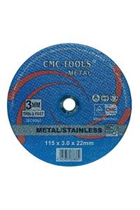 CMC Tools Metal Kesici Taş Spiral Taşı 115x3.0x22mm 5 Adet