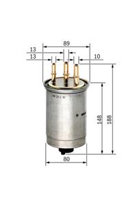 Bosch Mazot Fıltresı Mondeo Iıı 2,0tdcı / 2,2tdc