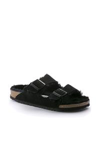 Birkenstock Arızona Fell Siyah Terlik