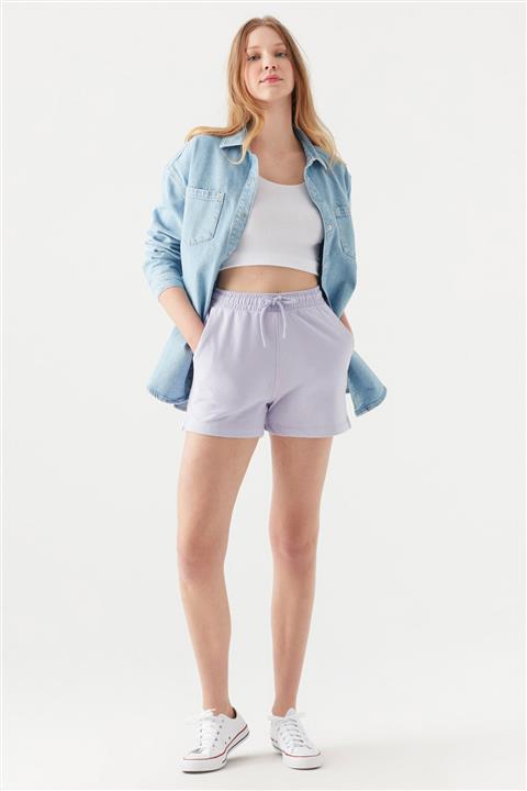 Mavi Kadın Lila Örme Şort 1600762-32351