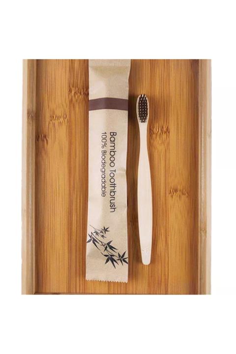 Iseus Bambu Diş Fırçası Kahverengi