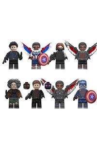 Legoelieds Lego Uyumlu Marvel Super Heros Falcon And The Winter Soldier Minifigures