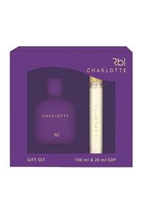 Rebul Charlotte Edp 100 ml Kadın Parfüm + Kalem Parfüm 20 ml Set