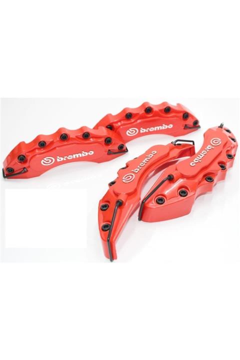 Tvet Brembo Yazılı Kırmızı Ön Arka Kaliper Kapak Seti T036372