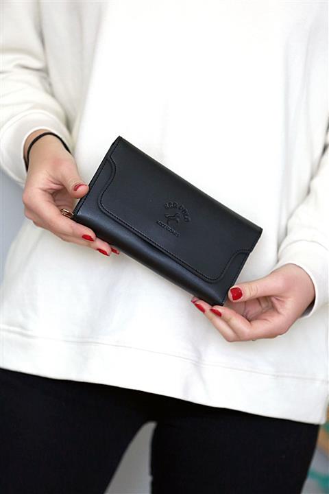 Saye Aksesuar Siyah Kadın Cüzdan