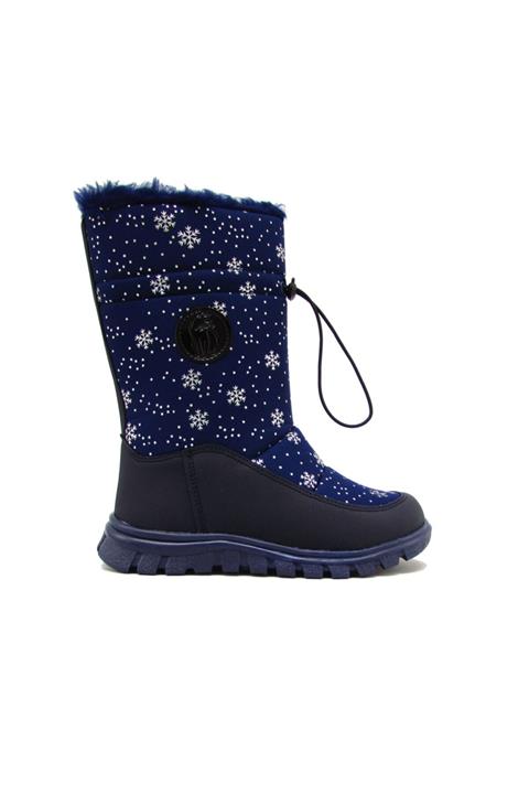 Cool Lacivert Kız Çocuk Kar Botu