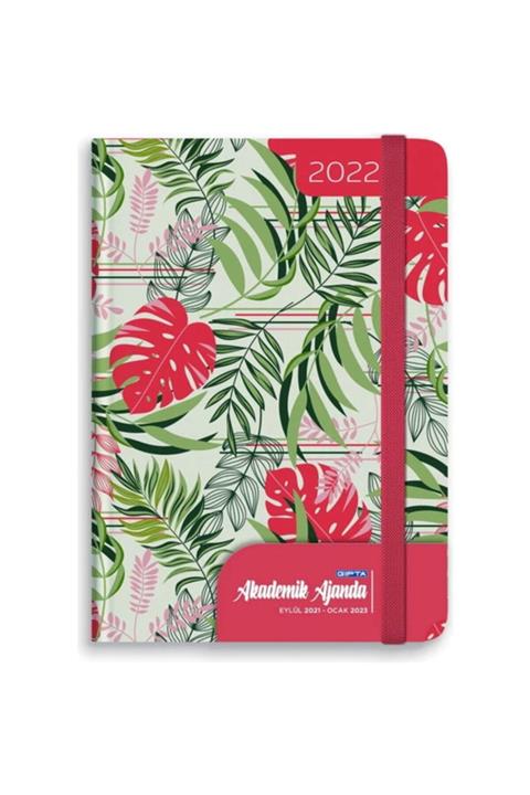 Gıpta 2022 Dikişli 17x24 Haftalık Akademik Ajanda Model 5
