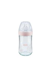 Nuk Nature Sense Cam Biberon No:1 M 240 Ml Pembe