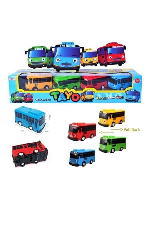 İBOKAN Tayo Otobüs 4 Lü Set