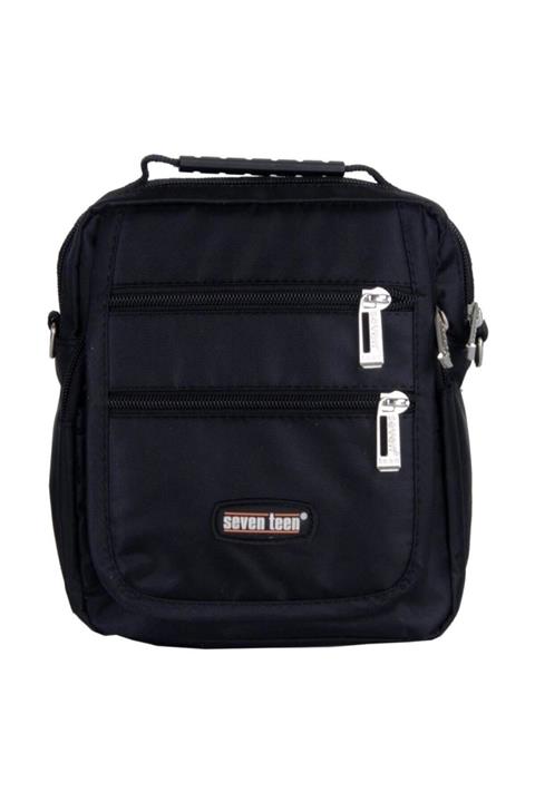 SEVENTEEN Seven Teen Erkek Çapraz Askılı Çanta Siyah 2249