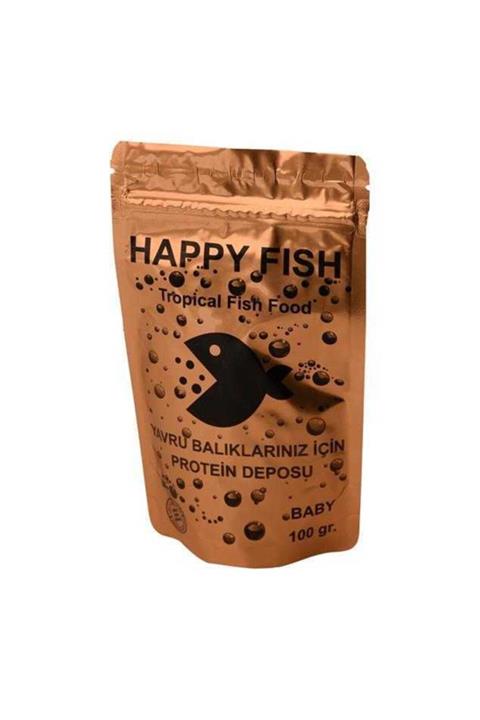 Akvaryum Balık Avm Happy Fish Yavru Balık Yemi 100 Gram