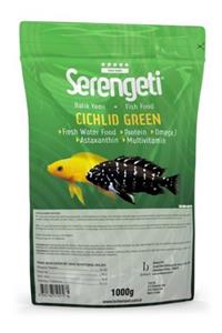 Serengeti Cichlid Green Granulat Balık Yemi 1 Kg