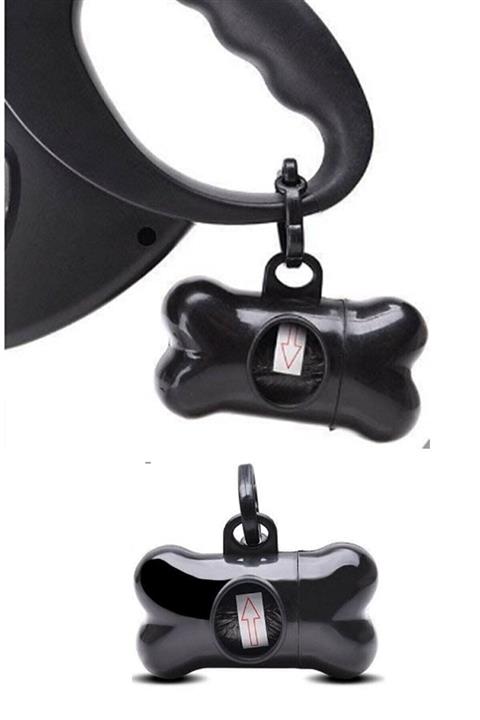 Dream Plus 2'li Renkli Kemik Şekilli Hayvan Dışkı Poşeti Taşıma Çantası