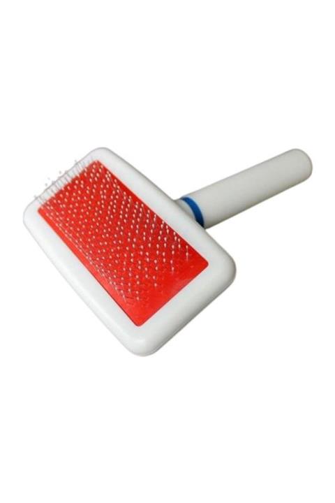akkayashop Petzoom Evcil Hayvan Kedi Köpek Fırçası Telli Beyaz
