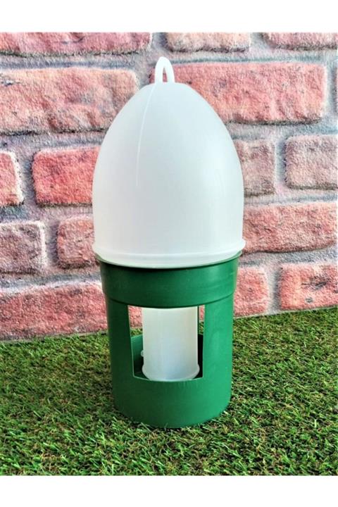 Ekodoğa Güvercin Suluğu 1,5 Litre 5 Adet Yeşil Renk Suluk Kanatlı Suluğu Plastik Suluk Suluk Çeşitleri