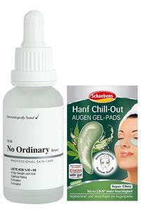 No Ordinary Lactic Acid 10% + Ha Cilt Yenileyici Serum 30ml + Göz Jeli Pedleri Repair Effect