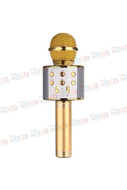 BCA Ws 858 Bluetooth Karaoke Sihirli Mikrofon Kablosuz Hoparlör