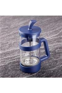 HOMENIVA Lacivert Cam Lux French Press - 350 ml