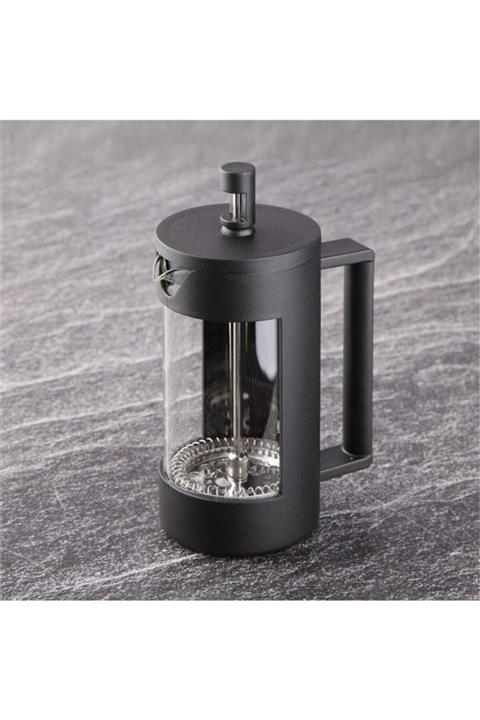 HOMENIVA Siyah Cam Lux French Press - 350 ml