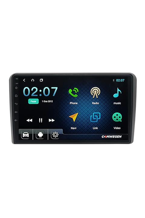 COMWEGEN Audı A3 Android 4 Gb Ram Kablosuz Carplay Multimedya Navigasyon Oem Oto Teyp