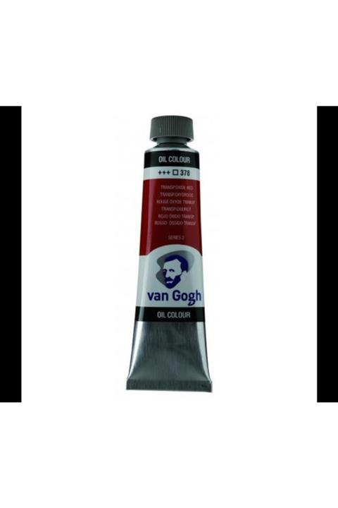 Talens Van Gogh Yağlı Boya 40 ml. 378 Transparent Oxide Red